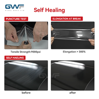 Film de protection de peinture transparent auto-cicatrisant TPU PPF de haute qualité avec garantie de 9 ans pour voiture, moto, SUV, camion