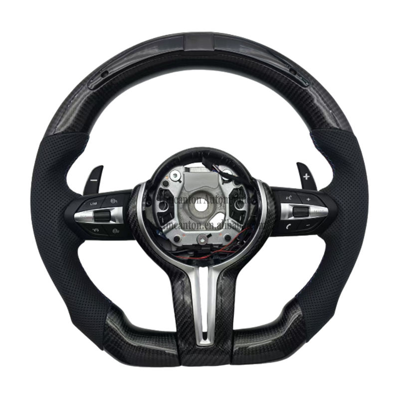 คาร์บอนไฟเบอร์ + หนังพรุน + LED + เย็บแบบ M