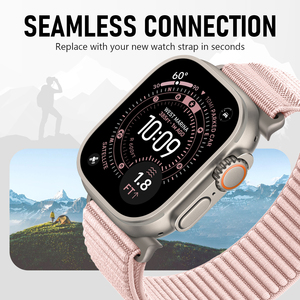 Correa de Reloj de Nailon Multicolor para Apple Watch Series 10 9 8 <span class=keywords><strong>SE</strong></span> 3 46mm 45mm 44mm 42mm 41mm <span class=keywords><strong>40mm</strong></span> 38mm, Correa Deportiva para iWatch - Product Image 2