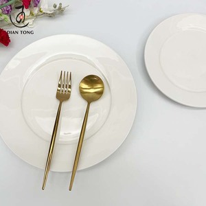 Platos de Porcelana Blancos Baratos al por Mayor para Servir Postres, Juego de Platos de Cerámica de 8/10 Pulgadas para Cena, Bodas, Restaurantes y <span class=keywords><strong>Catering</strong></span> - Product Image 3
