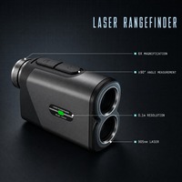 Direkt vom Hersteller: Golf-Entfernungsmesser 1000m, Laser-Messgerät für große Distanzen mit Steigungsmessung, Flaggenfixierung und Vibrationsalarm