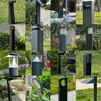 Lámpara LED para Jardín Exterior Impermeable IP65, Entrega Rápida en 15 Días, Cuerpo de Aluminio, Alimentación CA