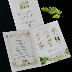 Inviti Matrimoniali Personalizzati su Carta Speciale, Stampa Digitale, Design Rapido e Campionatura per Cerimonie Nuziali - Product Image 3