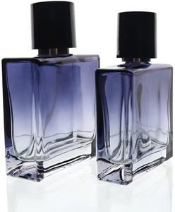 Flacon de parfum en verre carré plat de luxe vide personnalisé de 50 ml avec pulvérisateur à pompe, emballage rechargeable pour diffuseur à bâtonnets - Product Image 5