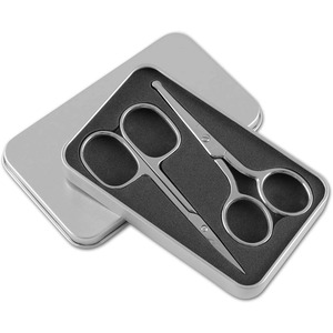 Ciseaux à ongles de 3,5 pouces en acier inoxydable pour femmes, ciseaux de beauté pour le maquillage et la coupe des ongles - Product Image 5