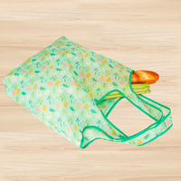 Sac de courses réutilisable pliable et portable FULAIYA en polyester Oxford écologique et recyclable avec logo personnalisé et poignées pour usage quotidien
