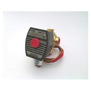 Válvula Solenoide Asco, Cuerpo de Latón, Puerto de 1/2 Pulgada, Agua como Medio, Acción Directa, Modelo EF8342G003-120/60 - Product Image 1