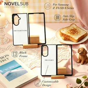 NOVELSUB per Samsung <span class=keywords><strong>Galaxy</strong></span> <span class=keywords><strong>Z</strong></span> Fold 8 Ultra, Cover per Telefono Personalizzabile in TPU 2D con Inserto in Alluminio per Sublimazione - Product Image 4