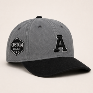 High Quality Unisex Two Custom Embroidery Logo Golf Hat Adjustable <b>Plain</b> 5 Panel Casual Contrast Color Sports <b>Baseball</b> <b>Caps</b> Hats - Product Image 3