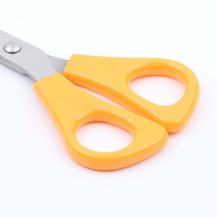 Wholesale household stainless steel student scissors handmade art office stationery small scissors