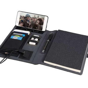 <span class=keywords><strong>Agenda</strong></span> Inteligente Todo en Uno Lork A5 2026 - Banco de Energía de 8000 mAh y Memoria USB de 8 GB - Organizador con Cubierta de Tela de Lujo - Product Image 4