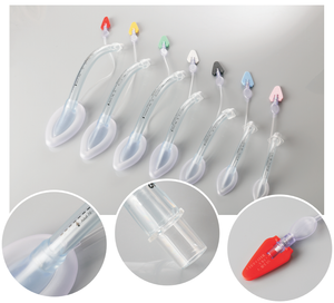 หน้ากากกล่องเสียง PVC แบบใช้แล้วทิ้งทางการแพทย์ Mflab พร้อมใบรับรอง CE & ISO - Product Image 4