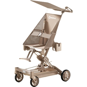 Cochecito de Bebé Plegable Ligero de Alta Calidad, Cochecito de Viaje Compacto con Vista Panorámica para Avión, Cochecito Tipo Sombrilla para Niños Pequeños - Product Image 5
