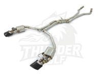 Système d'échappement Catback haute performance HT, ajustement parfait pour Audi RS6 RS7 C7 4.0T, tuyaux d'échappement en acier inoxydable 304 de haute qualité