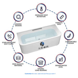 <span class=keywords><strong>Vasca</strong></span> da <span class=keywords><strong>Bagno</strong></span> Moderna in Acrilico Freestanding di Lusso per Adulti, Ecologica, per Interni, Hotel, <span class=keywords><strong>con</strong></span> Doccetta - Miglior Prezzo - Product Image 5