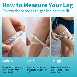 एंटी एम्बिलिज्म स्टॉकिंग खुले पैर की अंगुली में बंद पैर की अंगुली मध्यस्थता चिकित्सा नर्स जांघ उच्च संपीड़न 18mmhg - Product Image 3