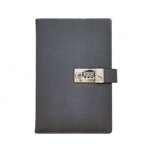 Modern Fashion Custom Soft Leather Hardcover Notebook with Thread <b>Sewing</b> Binding A5/A6 Size 80 Sheets Gift <b>for</b> Office Use - Product Image 2