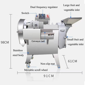 Machine à <span class=keywords><strong>couper</strong></span> <span class=keywords><strong>les</strong></span> dés <span class=keywords><strong>en</strong></span> tranches de légumes et de pommes de terre à double tête - Product Image 5