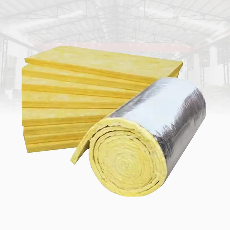 Baumaterialien Dachwärmedämmmmaterialien Glasfaser-Wolle-Dämmung