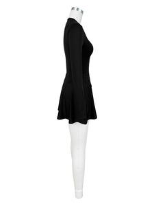 2024 recién llegados Athleisure cintura ajustada manga larga falda acampanada chándales para mujeres conjunto de dos piezas - Product Image 6