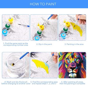 Kit de peintures à l'huile numériques paysage 40x50 <span class=keywords><strong>peinture</strong></span> peintures décoratives artisanat <span class=keywords><strong>peinture</strong></span> bricolage <span class=keywords><strong>par</strong></span> numéros pers - Product Image 5