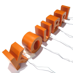 Bảng Hiệu Mặt Trước Cửa Hàng Kinh Doanh 3D Đèn <span class=keywords><strong>Led</strong></span> Chiếu Sáng Ngoài Trời Giá Nhà Sản Xuất - Product Image 5