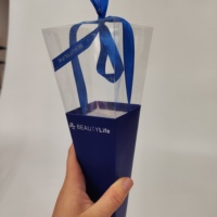 Boîte en carton personnalisée pour fleurs, en matériaux recyclés écologiques, tendance du moment, pour arrangements floraux éternels