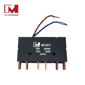 Precio de fábrica 12V 120A Cable de tres polos inmunidad de campo magnético 500mT relé de enganche para estación de carga EV - Product Image 1