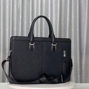 <span class=keywords><strong>2025</strong></span> thiết kế mới xách tay người đàn ông sang trọng Máy tính xách tay sợi nhỏ da không thấm nước biểu tượng tùy chỉnh Vai văn phòng kinh doanh cặp túi - Product Image 3