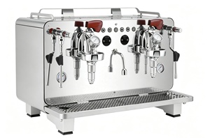 Machine à café expresso de bureau Chef Prosentials 2 Groupes de haute qualité, machine à thé expresso, cafetière expresso pour café expresso - Product Image 3