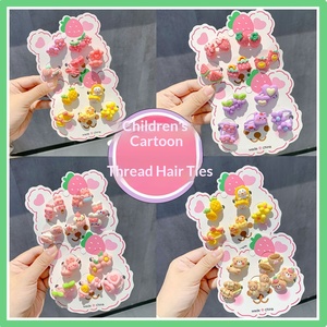 Bandeau pour cheveux en forme de <span class=keywords><strong>pouce</strong></span> pour petite fille, accessoires pour cheveux, couvre-chef pour bébé, fleurs en plastique/résine, fait à la main, mignon - Product Image 2