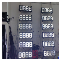 Numeri di luce a LED per stazioni di servizio cartellone display prezzo per stazioni di servizio