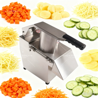Machine à découper les légumes électrique à bas prix, trancheuse, hachoir, machine à couper la noix de coco, machine à découper les chips de manioc, machine à découper les légumes en dés