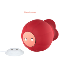 Rosen-Zungen-Leck- und Saugvibrator, Nippel-G-Punkt-Klitoris-Stimulator, 10-Frequenz Saugvibrator, Sexspielzeug für Frauen