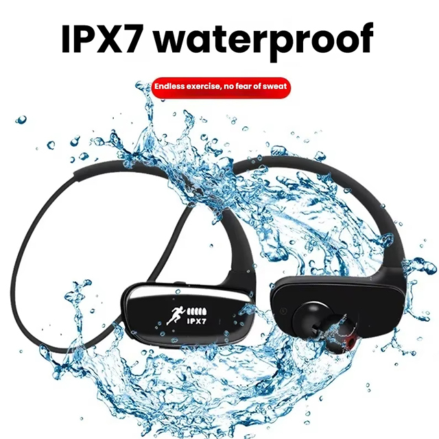 Ideal For Sports Leisure Swimming Headphones Portable Memory Built In Simple Operation Complete Accessories Daily Listening Use