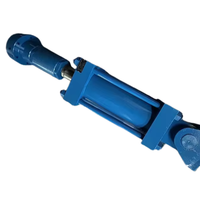 Actionneur de vérin hydraulique à double effet, haute pression, chromé dur, bidirectionnel, résistant aux hautes températures, diamètre extérieur 80 mm