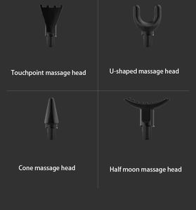 Pistola de Masaje Portátil para Liberación Muscular Profunda con 8 Cabezales de Masaje, Pistola de Percusión Vibradora para Relajación Corporal - Product Image 5