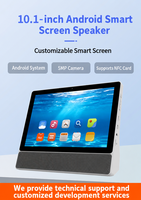 Écran tactile intelligent multifonction P1069 avec assistant vocal, caméra et haut-parleur pour l'éducation, les appels vidéo, le contrôle à domicile ou à l'hôtel