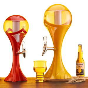 Dispensador de Bebidas Personalizable de 3L para Hotel, Máquina Portátil para Jugos y <span class=keywords><strong>Cerveza</strong></span> con <span class=keywords><strong>Grifo</strong></span> y Tubo de Hielo - Product Image 1