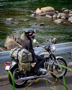 Échantillon gratuit Sac latéral à dégagement rapide pour moto 35L, sacoche de selle de moto, sacoche de queue de moto, accessoires de bagages pour moto ADV - Product Image 6