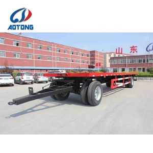 <span class=keywords><strong>Remorque</strong></span> agricole complète/2 essieux 3 essieux 20 tonnes Conteneur Attelage <span class=keywords><strong>Remorque</strong></span> à plateau complet - Product Image 2