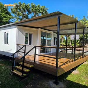 <span class=keywords><strong>Maison</strong></span> conteneur <span class=keywords><strong>moderne</strong></span> extensible à installation rapide avec toit à pignon, deuxième <span class=keywords><strong>étage</strong></span>, utilisation ferme/bureau, garantie 5 ans - Product Image 1