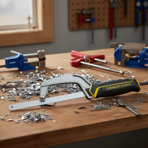 Scie à métaux miniature Stanley Fatmax 150 mm, outil de coupe de précision - Product Image 3