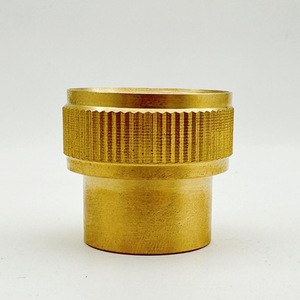 Brass G3/<b>4</b> To G1/2 Threaded <b>Garden</b> Hose Connector For Watering Tools - Product Image 1