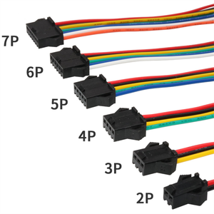 2.54毫米2- 8针连接器电线和公母插头SM JST ZH PH XH端子电缆组件 - Product Image 2