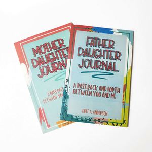 A5 Size Parents and Children Diary & Journal Notebook with Hardcover for Family <b>Memories</b> and Daily Activities - Product Image 1