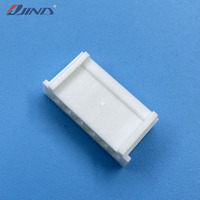Conector Hembra de Plástico Blanco JINDA 250-6Y de 2.5mm y 6 Pines, Carcasa de Nylon66, Cable a Placa, PCB 2.5A, Montaje en Placa