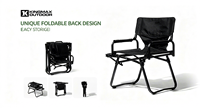 Nouvelle chaise de camping pliable en alliage d'aluminium léger à prix avantageux