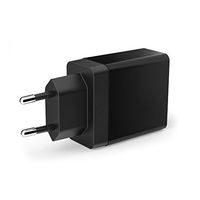 Chargeur de téléphone USB mini taille 24W 5V 4.8A chargeur mural USB double port pour téléphones, tablettes et lecteurs MP3, tablettes, appareils photo, haut-parleurs