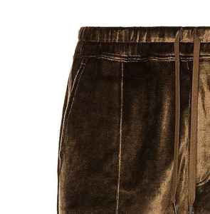 2025 Shorts en velours de luxe pour hommes personnalisés vêtements de sport de haute qualité en polaire de velours solide personnalisable - Product Image 2